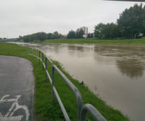 Wisłok zbliża się do progu alarmowego - 23 czerwca