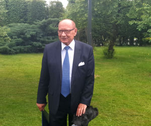 Prezydent Rzeszowa zaprosił dziennikarzy do swojego ogrodu