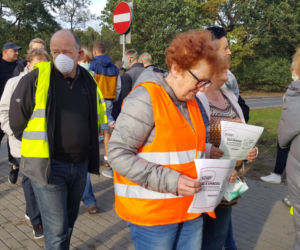 Mieszkańcy Siernieczka zablokowali ul. Fordońską