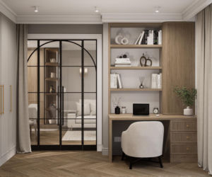 Kaszmirowe mieszkanie w gdańsku - projekt Renata Michałowicz