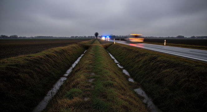 Groźne kolizje na Mazowszu. Czy błąd kierowców doprowadził do twardego lądowania w rowach?