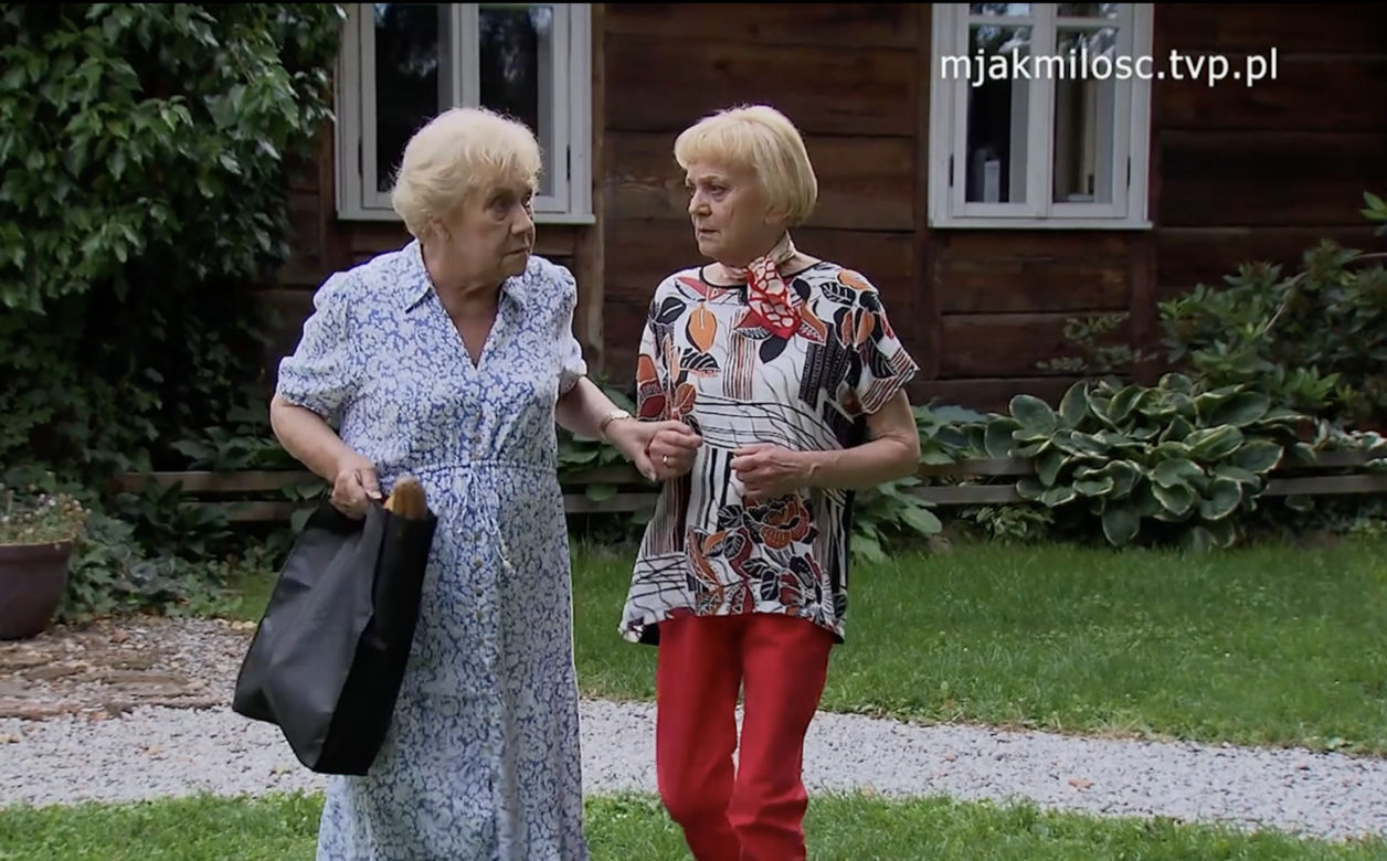 M jak miłość. Kisielowa (Małgorzata Rożniatowska), Barbara (Teresa Lipowska)
