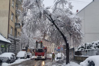 Pogodowy armagedon w Małopolsce. Drzewa łamały się jak zapałki. Setki interwencji
