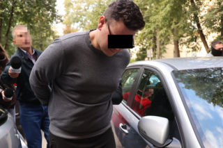 To on wjechał w rodzinę z niemowlęciem. Hubert B. doprowadzony do prokuratury w Krakowie