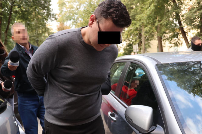 To on wjechał w rodzinę z niemowlęciem. Hubert B. doprowadzony do prokuratury w Krakowie