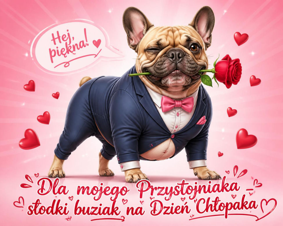 Śmieszna kartka na Dzień Chłopaka