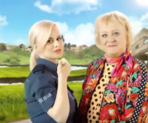 M jak miłość nowa czołówka 2018. Kisielowa (Małgorzata Różniatowska), Sonia (Barbara Wypych)