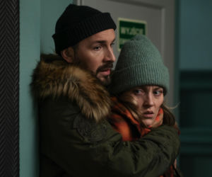 Barwy szczęścia, odcinek 3399. Renata (Anna Mrozowska), Kodur (Oskar Stoczyński)