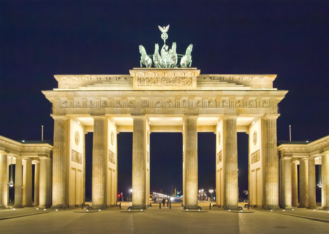 4. Brama Brandenburska w Berlinie