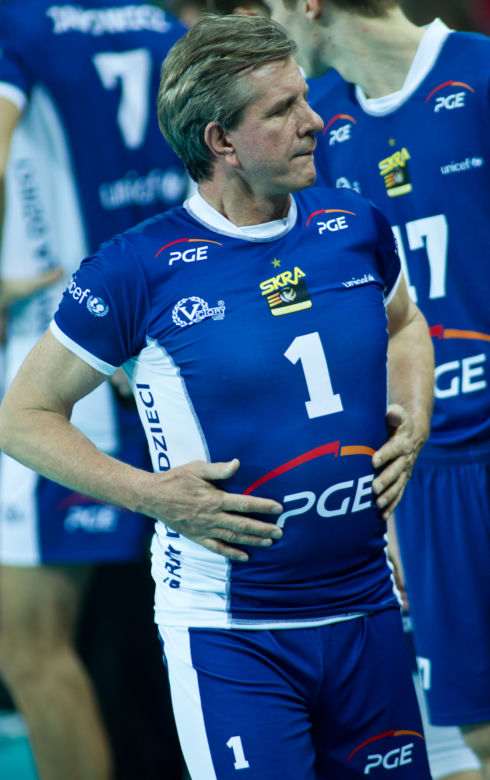 Zygmunt Chajzer i siatkówka