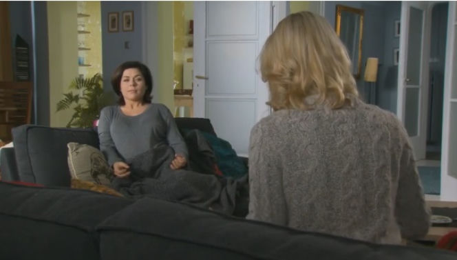 M jak miłość odc. 1055. Kinga (Katarzyna Cichopek), Beata Lubińska (Joanna Orleańska)
