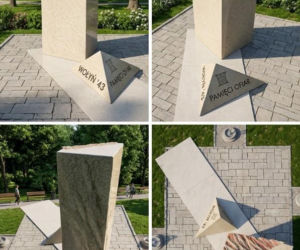Wizualizacja Pomnika Wołyńskiego
