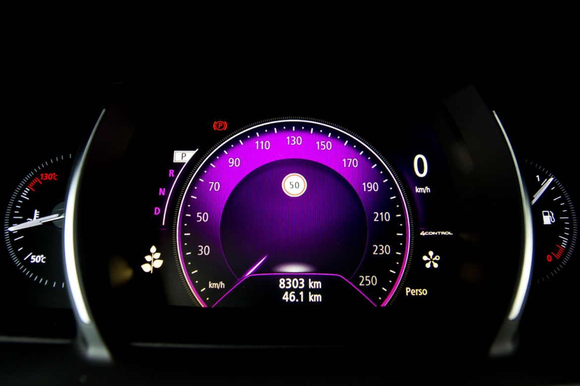 Renault Talisman zegary gif