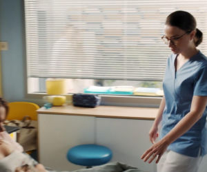 M jak miłość odc. 1907. Pielęgniarka, Franka (Dominika Kachlik)