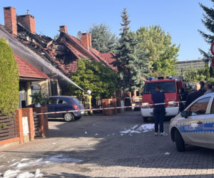Pożar w Przecławiu