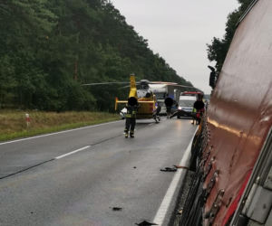 Wypadek na DK 10 w Cierpicach! Nie żyje jedna osoba, a cztery są ranne!