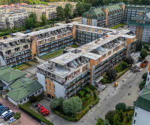 Spalone osiedle w Ząbkach