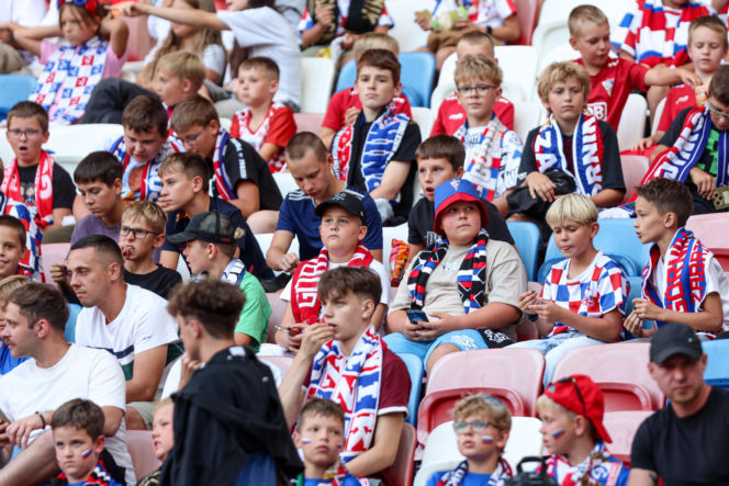 Górnik Zabrze - Ferencvaros: Zdjęcia kibiców z meczu 3. rundy eliminacji Ligi Europy