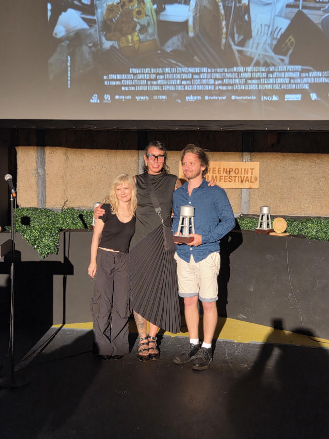 Kamila Latała stworzyła "żywą" scenografię na Greenpoint Film Festival