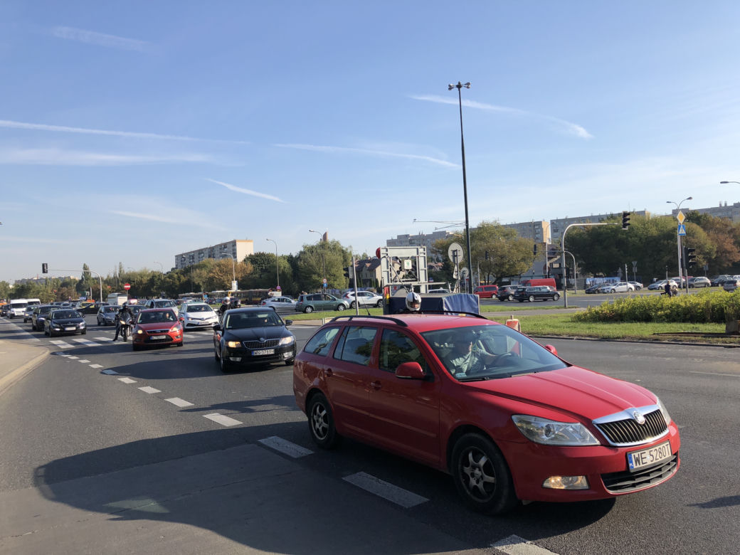 Korki w Dolinie Służewieckiej