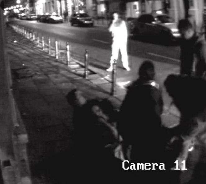Wipler pobity przez policję