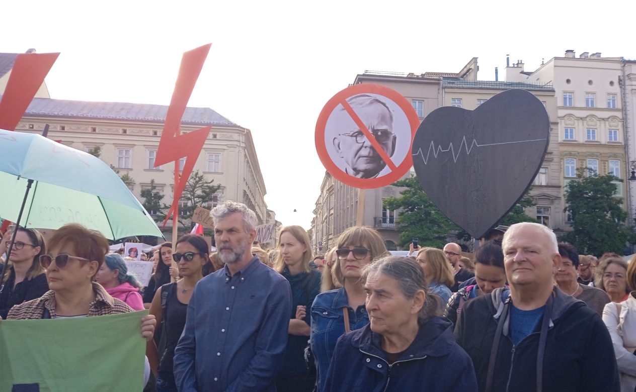 Protest "Ani jednej więcej!" w Krakowie 14.06.2023