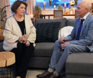 Barwy szczęścia odc. 3360. Józefina Rawiczowa (Elżbieta Jarosik), Tolek Koszyk (Marek Siudym)