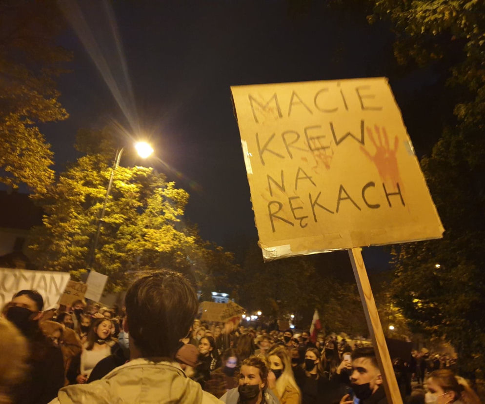 Protest w Bialymstoku