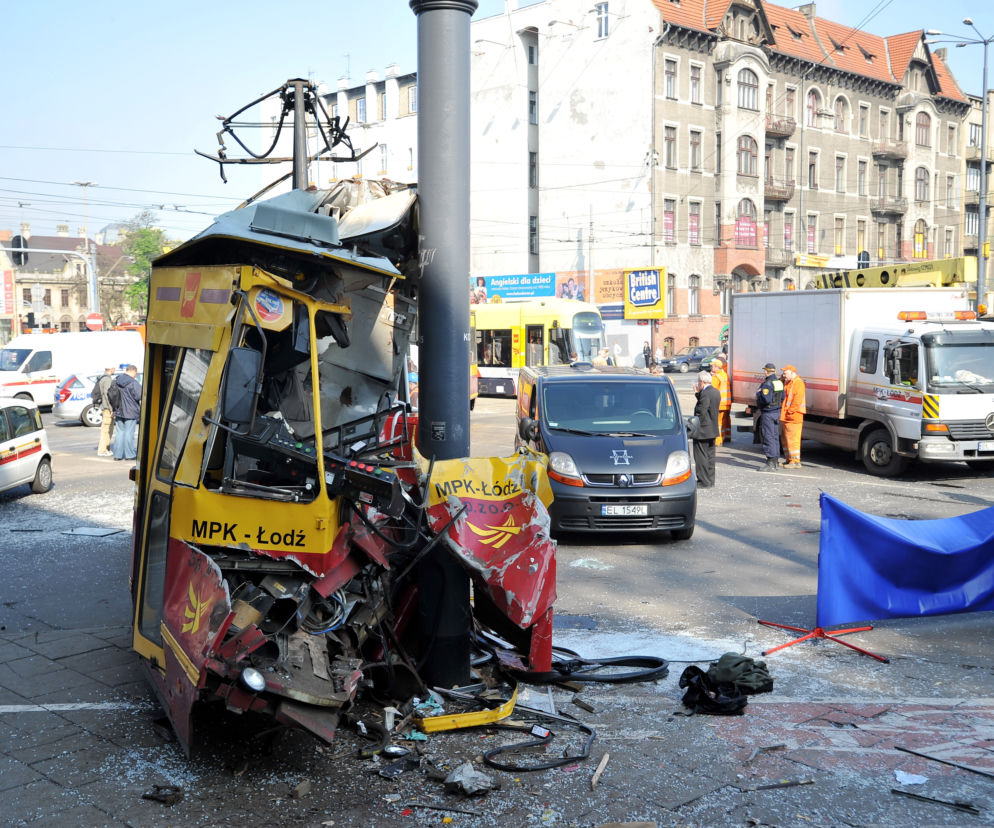 Łódź: Tragiczny wypadek tramwaju