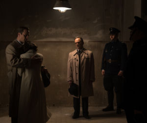 Receptura, odc. 4: Jan Wedel (Jacek Koman), Maria Kielicz (Agnieszka Więdłocha), Michał Jankowski (Mateusz Janicki)