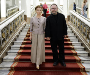 Gabriela Muskała i Zbigniew Zamachowski
