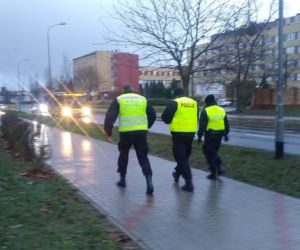 Ewakuacja w Policach