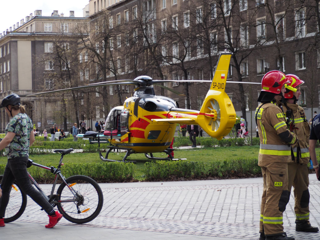 Kraków. Wypadek na os. Zgody