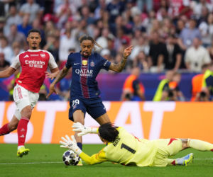 Liga mistrzów. Mecz PSG - Arsenal