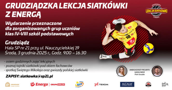 Grudziądzka Lekcja Siatkówki z Energą
