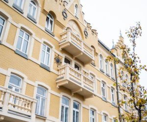 Zabytkowa kamienica przy ul. Targowej 62