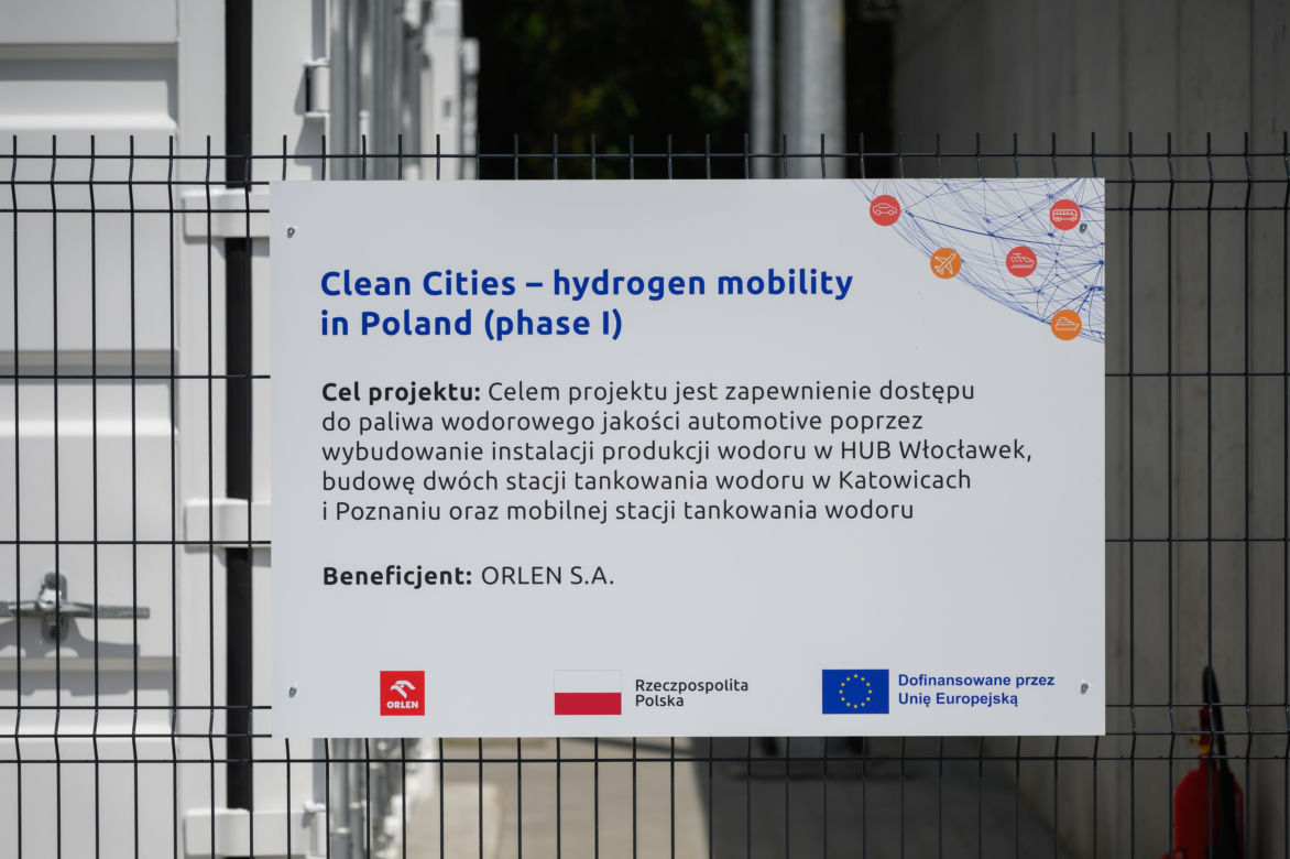 Otwarcie pierwszej w Polsce stacji wodorowej Orlenu 