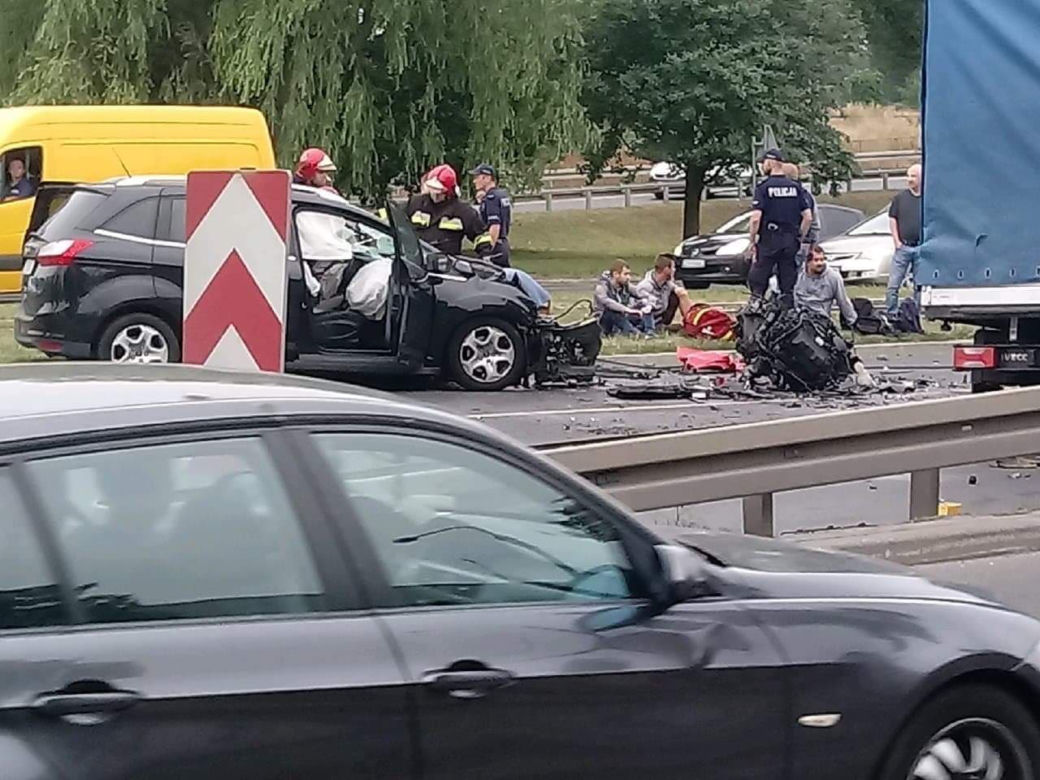 Wypadek na ul. Gdańskiej