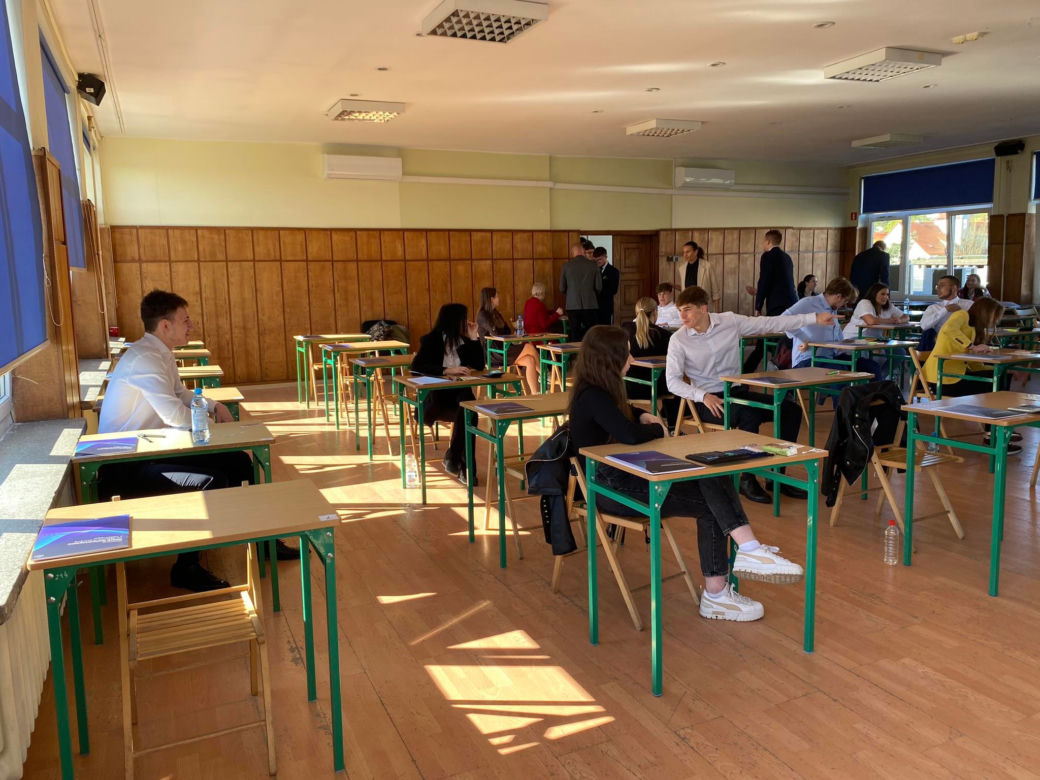 Matura z matematyki 2023 w VII Liceum Ogólnokształcącym w Zielonej Górze