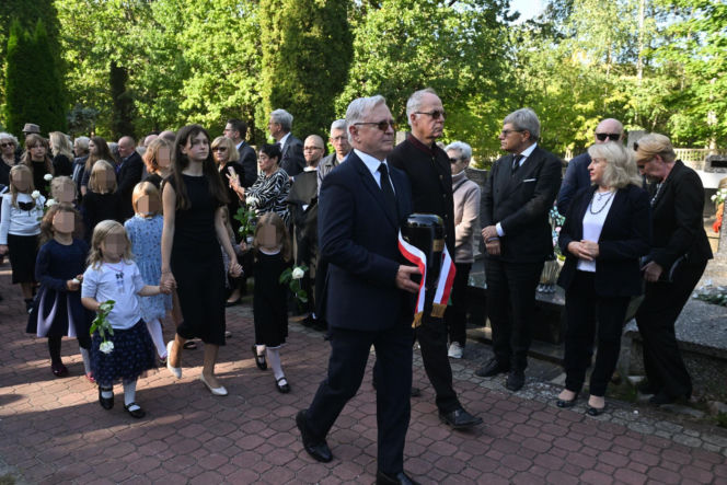 Dominika Wielowieyska pożegnała ojca