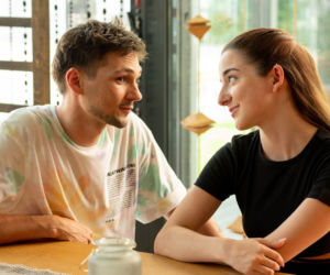 Barwy szczęścia odc. 2562. Luiza (Julia Zielińska), Aro (Martin Bogdan)