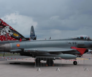 Niemiecki samolot Eurofighter Typhoon