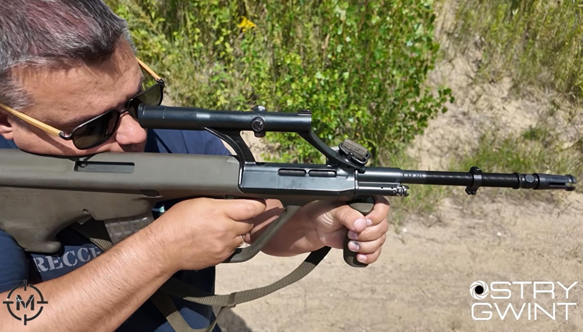 Steyr AUG / StG 77 - test karabinu