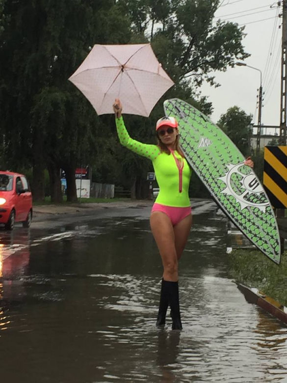 Sylwia Gliwa na wakacjach