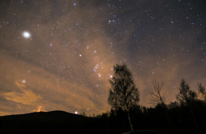 Kwadrantydy na zimowym niebie