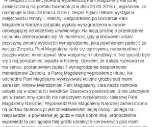 Oświadczenie