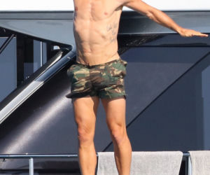 Zlatan Ibrahimović z rodziną na jachcie