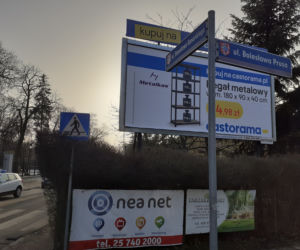 Siedleckie szkoły przy ul. Konarskiego i Prusa i ich okolica w lutym 2021 roku