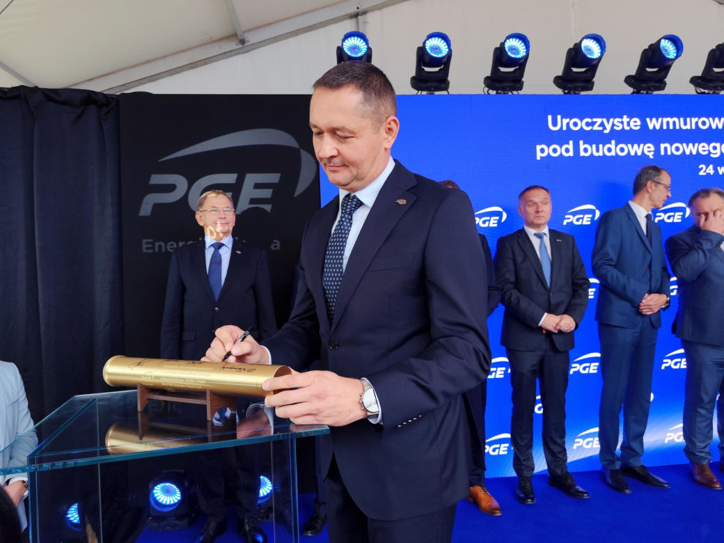 Wmurowanie kamienia węgielnego pod budowę nowego źródła ciepła dla Krakowa