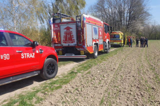 Awaryjne lądowanie szybowca